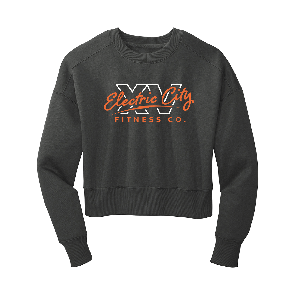 ECFC Anniversary - Crop Crewneck Sweatshirt