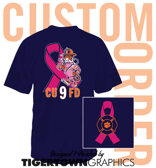 Clemson Fire Department - Breast Cancer Awareness 2025