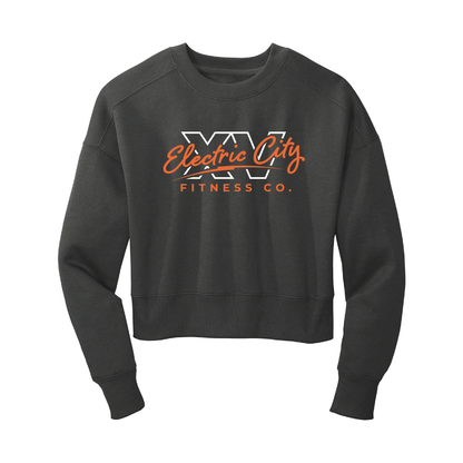ECFC Anniversary - Crop Crewneck Sweatshirt