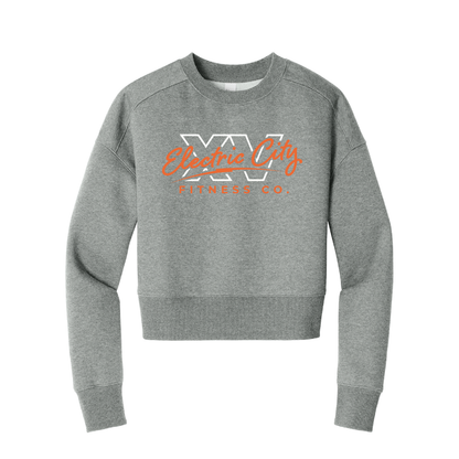 ECFC Anniversary - Crop Crewneck Sweatshirt