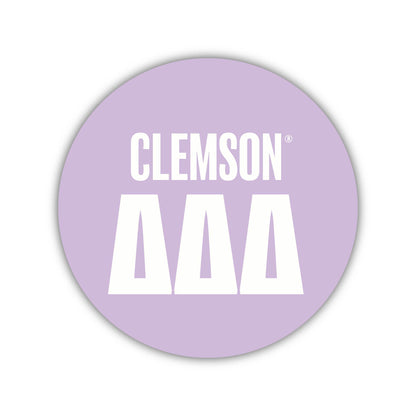 Delta Delta Delta-Game Day Buttons and Stickers