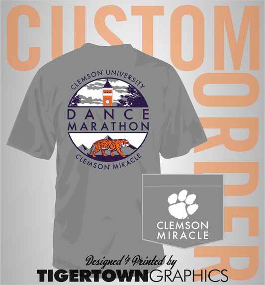 Clemson Miracle - Dance Marathon Circle Design